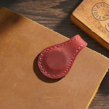 Magnetic Leather Bookmark - Double