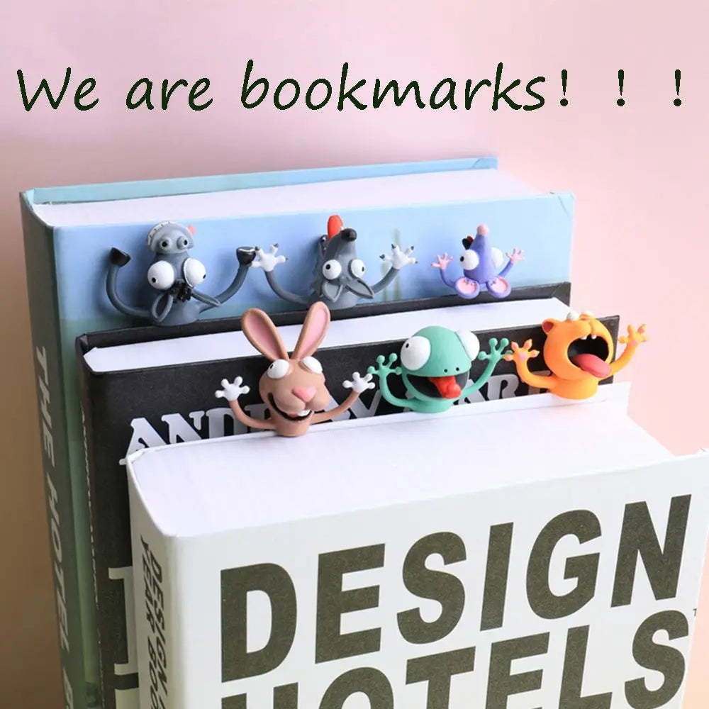 3d-stereo-cartoon-animal-bookmarks-ocean-series