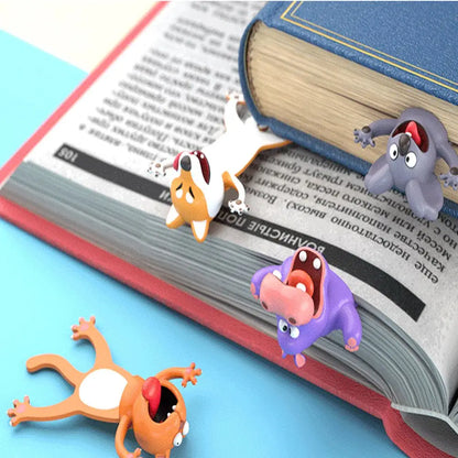 creative-3d-stereo-cartoon-sea-animal-bookmarks